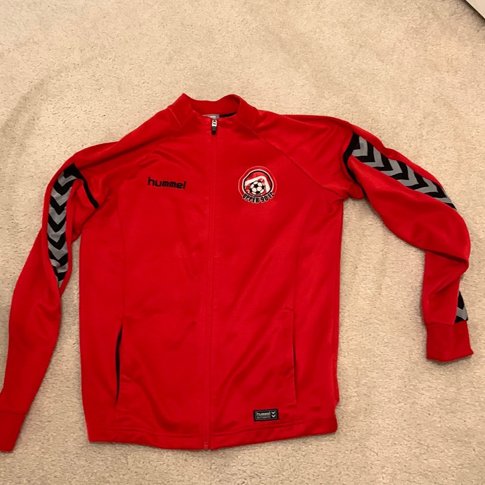 Hummel soccer warmup jacket